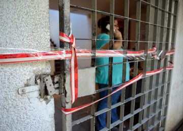 Entrada a la redacción de Confidencial, esta mañana en Managua (Nicaragua).