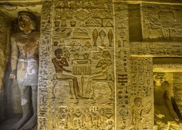 Hallada en Egipto una tumba intacta de hace 4.400 años