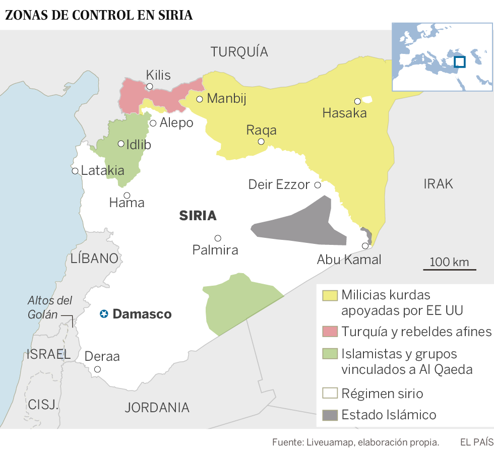 Trump prepara la retirada de las tropas en Siria