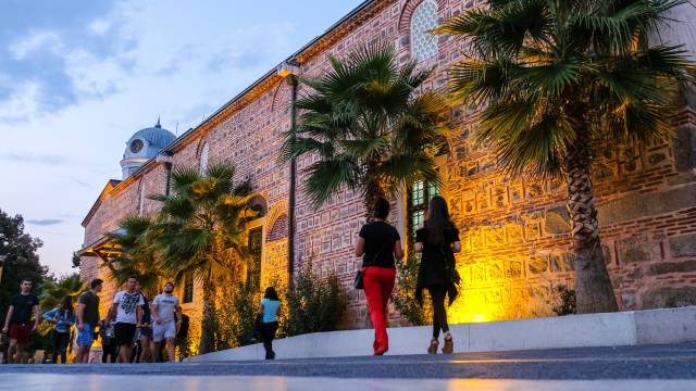 La mezquita Dzhumaya, en la localidad búlgara de Plovdiv, el pasado 12 de septiembre.