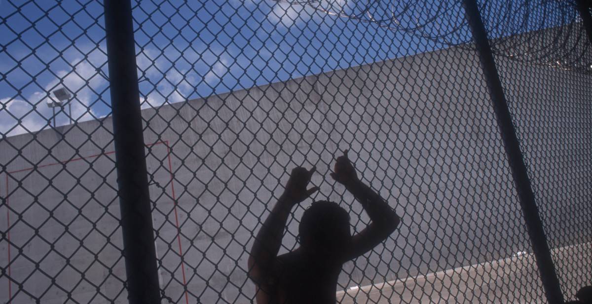 Un recluso en una cárcel de Estados Unidos.
