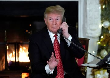Trump, a un niño de siete años: “¿Aún crees en Santa Claus? Porque a los siete no es habitual, ¿verdad?”