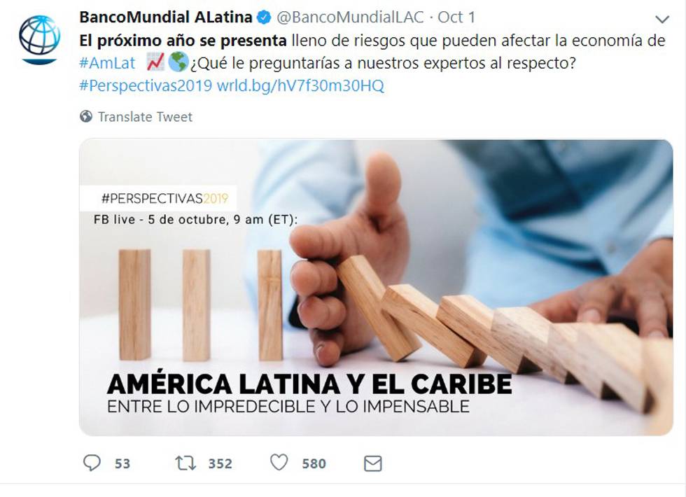 2018: una mirada al desarrollo en 12 tuits