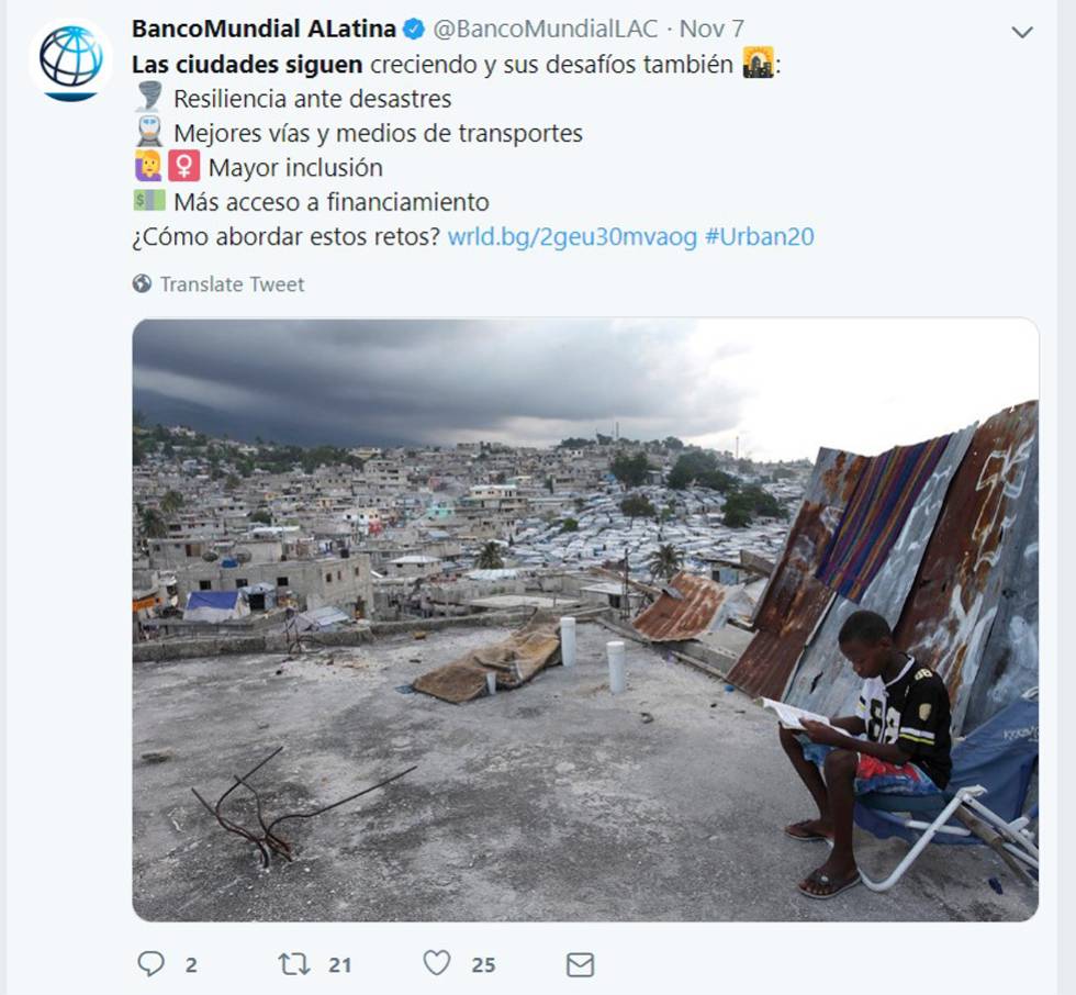 2018: una mirada al desarrollo en 12 tuits