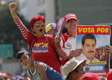 El chavismo arropa a su líder en una Caracas semivacía