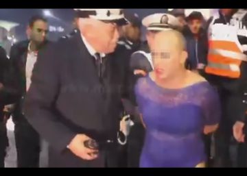 Homem é humilhado e exposto pela polícia do Marrocos por usar vestido