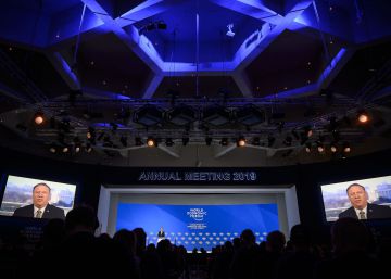 Mike Pompeo arremete en Davos contra el multilateralismo