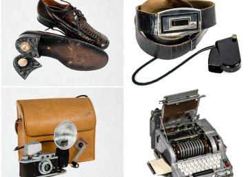 Del zapatófono al termómetro de los muertos: la mayor exposición de objetos de espionaje del mundo