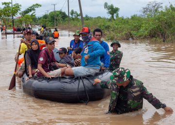 Al menos 59 muertos y 25 desaparecidos en Indonesia por un fuerte temporal de lluvia