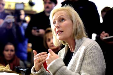 La senadora por Nueva York Kirsten Gillibrand.