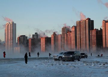 Chicago, cuando hace más frío que en la Antártida