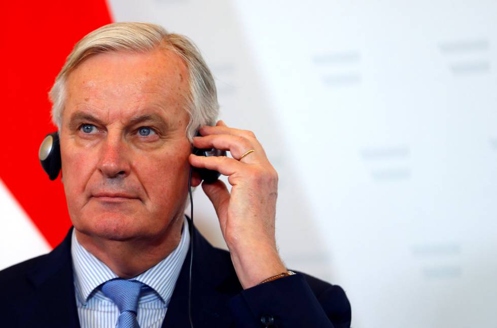 Michel Barnier, nejociador europeo del Brexit, en rueda de prensa en Viena. REUTERSLeonhard Foeger