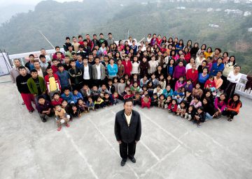 La familia más grande del mundo: 180 miembros viviendo bajo el mismo techo en India