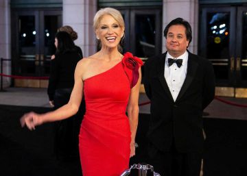 Amores y odios: Kellyanne Conway, su marido y el presidente Trump