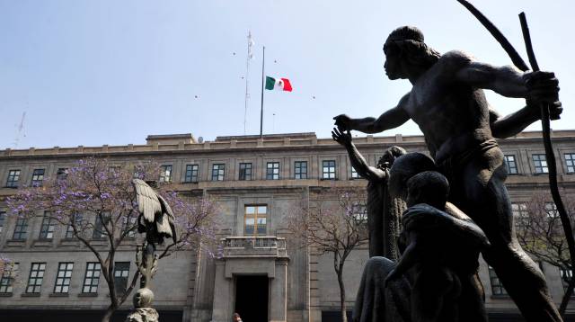 La Suprema Corte de Justicia de México.