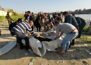Al menos 96 muertos, entre ellos 12 niños, al hundirse un ferri en el río Tigris en Irak