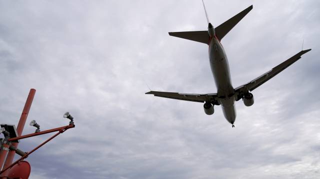 Un B737 MAX 8 operado por American Airlines.