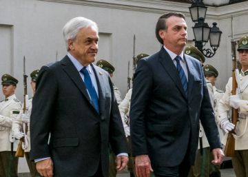 Bolsonaro consuma su alianza con Piñera en su primera gira internacional