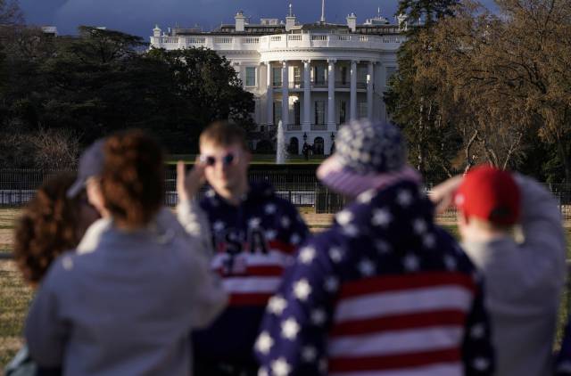 La Casa Blanca, el pasado viernes.