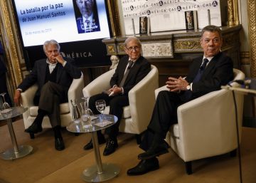 Juan Manuel Santos: “Hasta mi familia me presionaba para que rompiera las negociaciones de paz” Juan Manuel Santos: “Hasta mi familia me presionaba para que rompiera las negociaciones de paz”