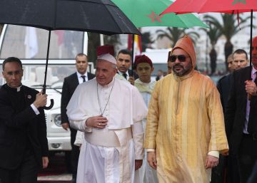 El Papa visita Marruecos con la vista puesta en la emigración