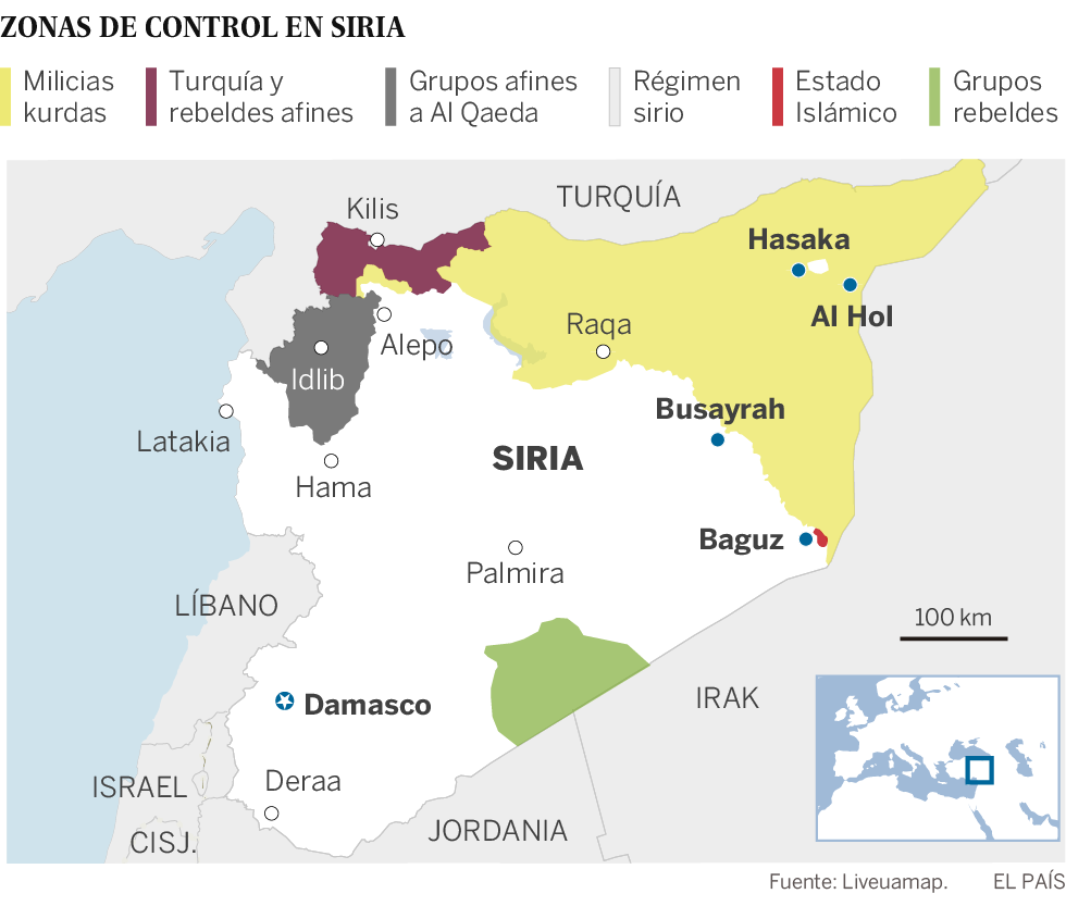 Los rescoldos del ISIS siguen latentes en el noreste de Siria