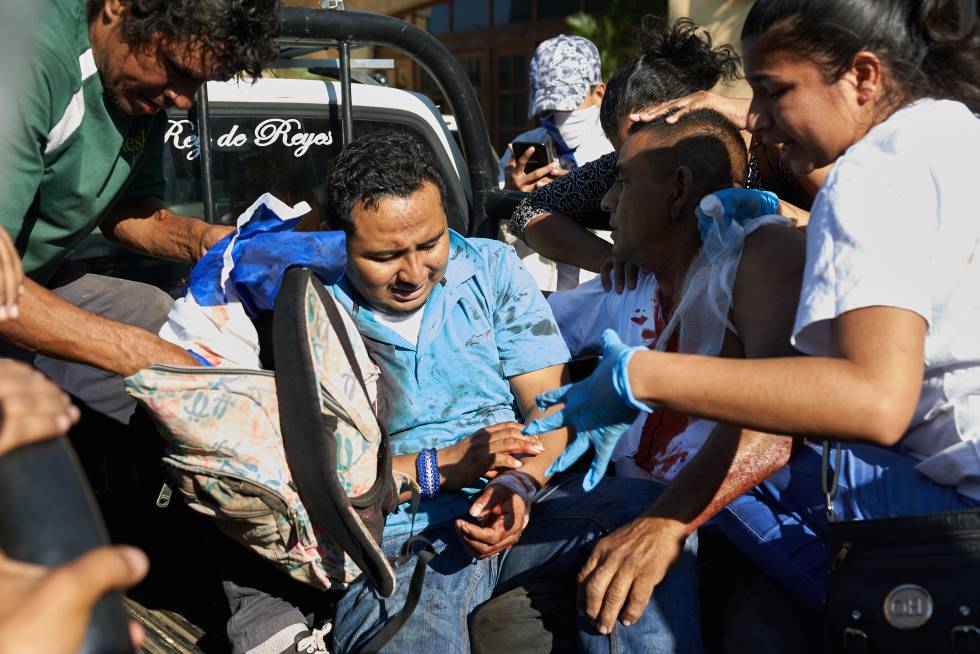El Gobierno de Ortega reprime una manifestación y pone en entredicho su acuerdo con la oposición El Gobierno de Ortega reprime una manifestación y pone en entredicho su acuerdo con la oposición