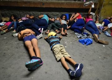 Una nueva caravana de migrantes parte de Honduras hacia Estados Unidos