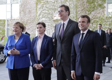 Alemania y Francia tratan de resucitar el diálogo en los Balcanes