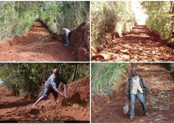 La increíble historia del keniano que construyó una carretera para los vecinos de su aldea