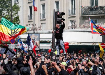 Los ‘chalecos amarillos’ y el ‘black block’ desdibujan a los sindicatos en el 1 de Mayo francés