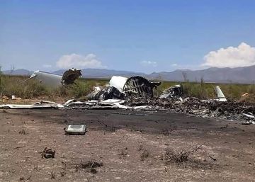 Trece muertos al estrellarse un avión privado en el norte de México