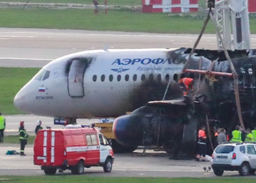 ¿Pudo un rayo hacer caer el avión accidentado en Moscú?