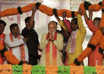 Modi disputa a reeleição na Índia entre sinais de descontentamento e polarização