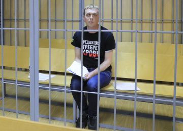 Movilización contra el arresto de un periodista de investigación ruso