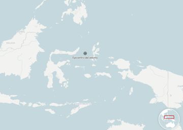 Alerta de tsunami en Indonesia tras un terremoto de magnitud 6,9