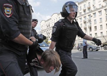 Mais de 1.000 presos nos protestos por eleições livres em Moscou