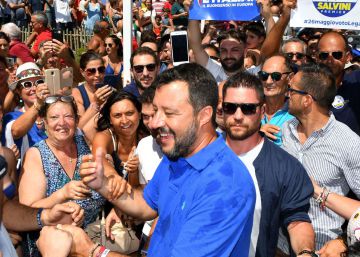 Salvini pressiona para que a Itália vá às urnas o quanto antes
