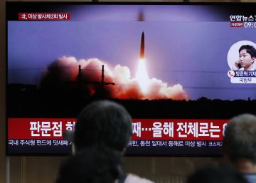 Corea del Norte dispara dos misiles balísticos al mar
