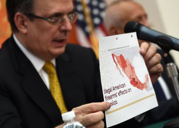 México pide a EE UU que frene el tráfico de armas a cambio de haber reducido el flujo migratorio