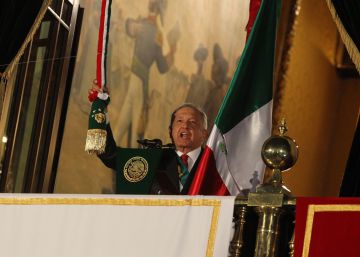 El austero primer 'Grito' de López Obrador