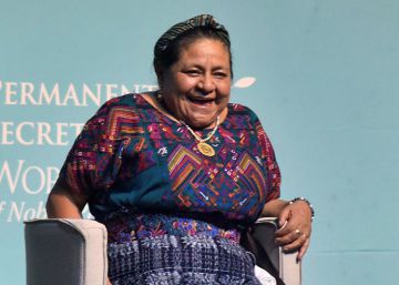 Rigoberta Menchú evita hablar de su apoyo al régimen de Nicaragua en la cumbre de premios Nobel