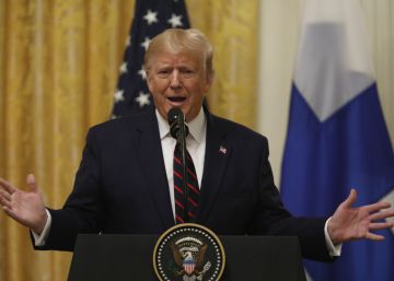 Trump se revuelve contra la investigación y ataca a los Biden: “Él y su hijo son unos corruptos”