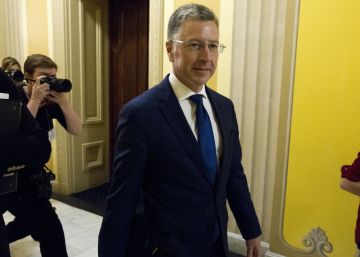 El exenviado de Trump para Ucrania advirtió de que la información sobre Biden era falsa