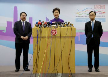 China pide a la líder de Hong Kong “medidas efectivas” contra las protestas