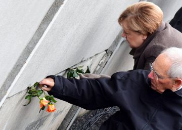 Merkel asegura que “no hay ningún muro tan alto ni tan ancho como para no ser atravesado”