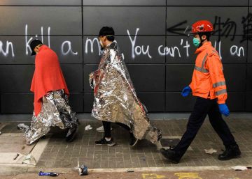 China amenaza a EE UU con represalias por una ley que apoya las protestas de Hong Kong