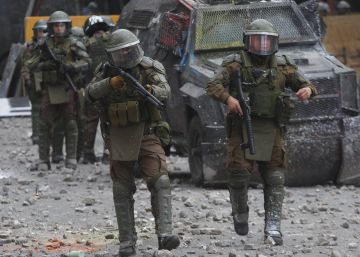 La policía de Chile suspende el uso de perdigones tras herir a mil personas La policía de Chile suspende el uso de perdigones tras herir a mil personas
