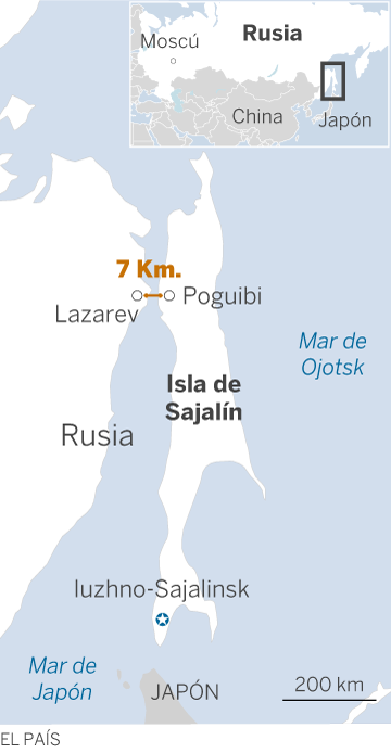 Sajalín, la isla que lucha contra el aislamiento