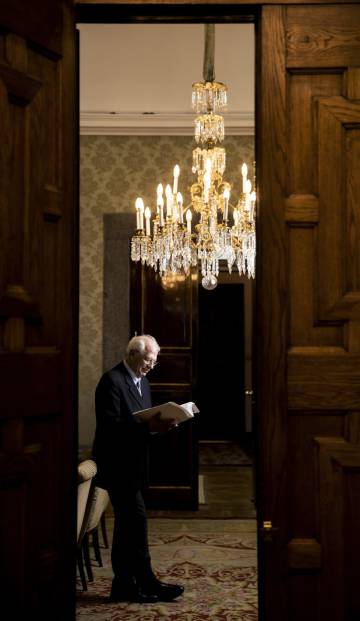 Josep Borrell, en la entrevista.